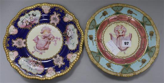 A pair of Copeland plates